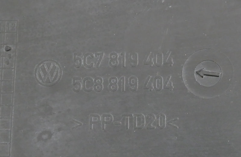 Cowl Wiper Rain Tray Deflector 11-18 VW Jetta MK6 Sedan ~ 5C7 819 403 / 404