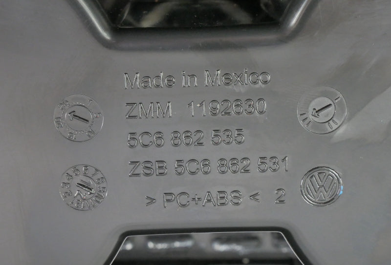 Front Arm Rest Center Console 11-18 VW Jetta Sedan MK6  - Genuine 5C7 863 243 C