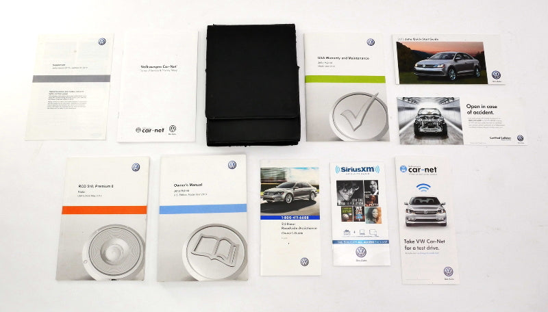 Owners Manual Operations Book 2013 VW Jetta Hybrid MK6 Sedan - Genuine