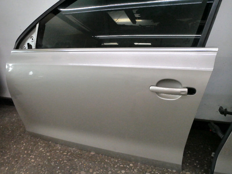 LH Front & Rear Door Assemblies 11-18 VW Jetta Sedan MK6 LP7W Moon Rock Gray