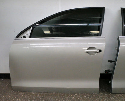 LH Front & Rear Door Assemblies 11-18 VW Jetta Sedan MK6 LP7W Moon Rock Gray