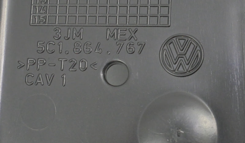 Floor Foot Rest Dead Pedal Bracket 11-18 VW Jetta MK6 - Genuine - 5C1 864 767