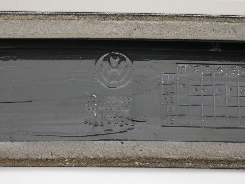 Trunk Lid LIp Spoiler 11-18 VW Jetta MK6 LP7W Moon Rock Gray Genuine 5C6 827 933