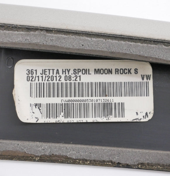 Trunk Lid LIp Spoiler 11-18 VW Jetta MK6 LP7W Moon Rock Gray Genuine 5C6 827 933