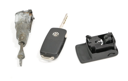 Kessy Key FOB Door Handle Lock Set 11-14 VW Jetta Sedan MK6 - 5C6 837 167 A -