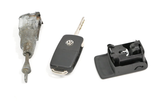 Kessy Key FOB Door Handle Lock Set 11-14 VW Jetta Sedan MK6 - 5C6 837 167 A -