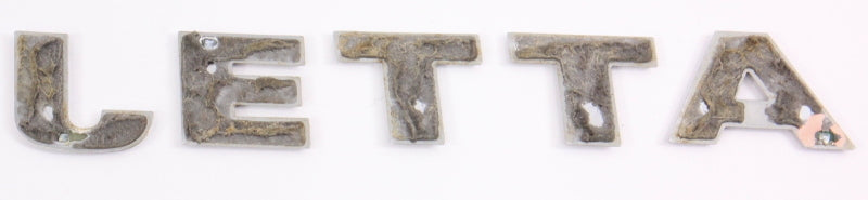 Rear Hatch Trunk Emblem Badges 09-14 VW Sportwagen 11-18 Jetta MK6 - Genuine