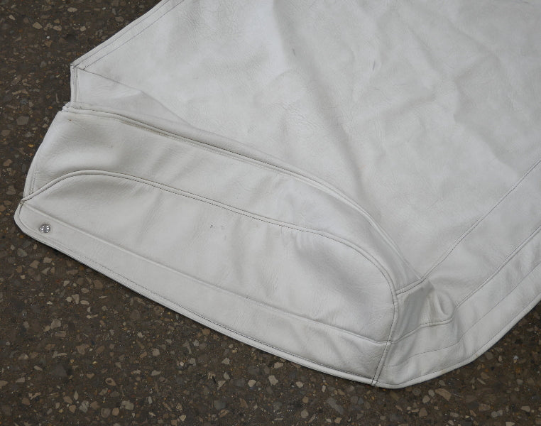 Convertible Top Roof Tonneau Boot Cover 82-93 VW Cabriolet Rabbit MK1 - White -