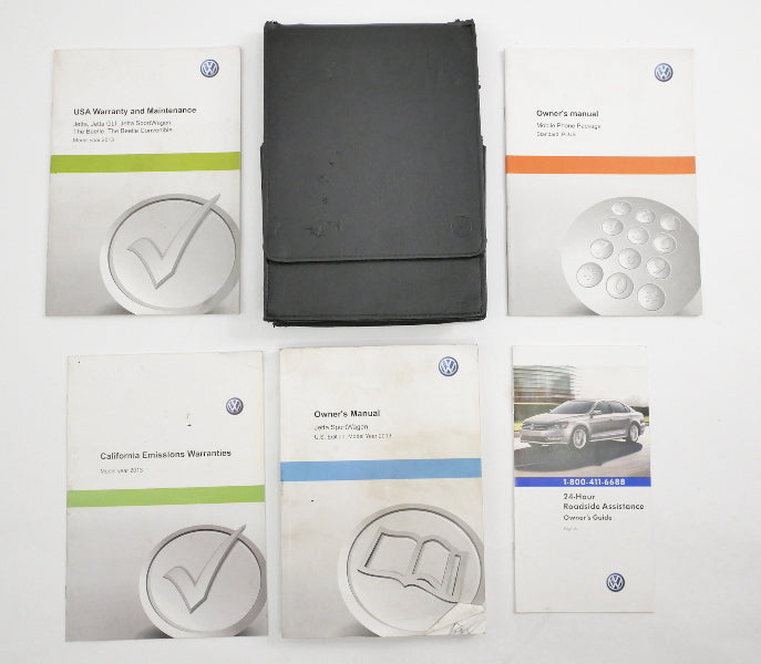 Owners Manual Operations Book 13 2013 VW Jetta MK6 Sportwagen - Genuine -