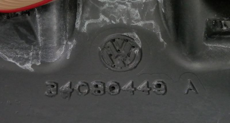 Leather Steering Wheel 10-14 VW Golf Jetta Sportwagen MK6 - 5C0 419 091 AK -