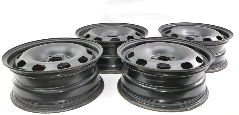 15" x 6" Steel Wheel Rim Set 5x100 99-05 VW Jetta Golf GTI MK4 ~ 1J0 601 027 H