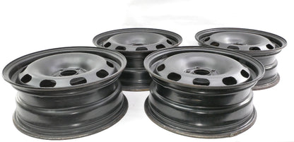 15" x 6" Steel Wheel Rim Set 5x100 99-05 VW Jetta Golf GTI MK4 ~ 1J0 601 027 H