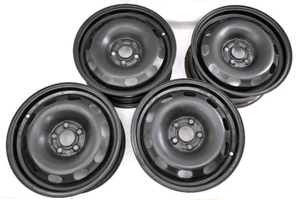 15" x 6" Steel Wheel Rim Set 5x100 99-05 VW Jetta Golf GTI MK4 ~ 1J0 601 027 H