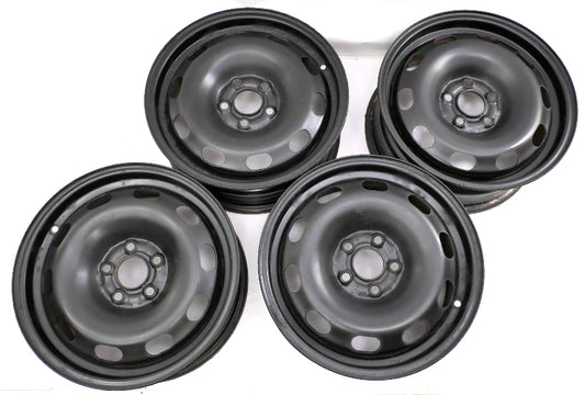 15" x 6" Steel Wheel Rim Set 5x100 99-05 VW Jetta Golf GTI MK4 ~ 1J0 601 027 H