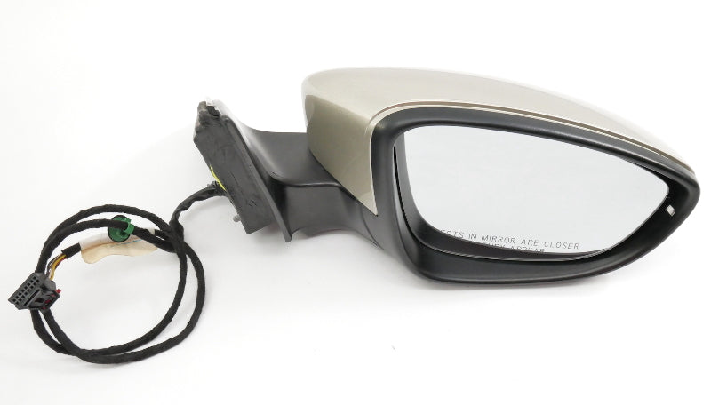 RH Side View Door Exterior Mirror 11-18 VW Jetta MK6 LP7W Moon Rock Gray Genuine
