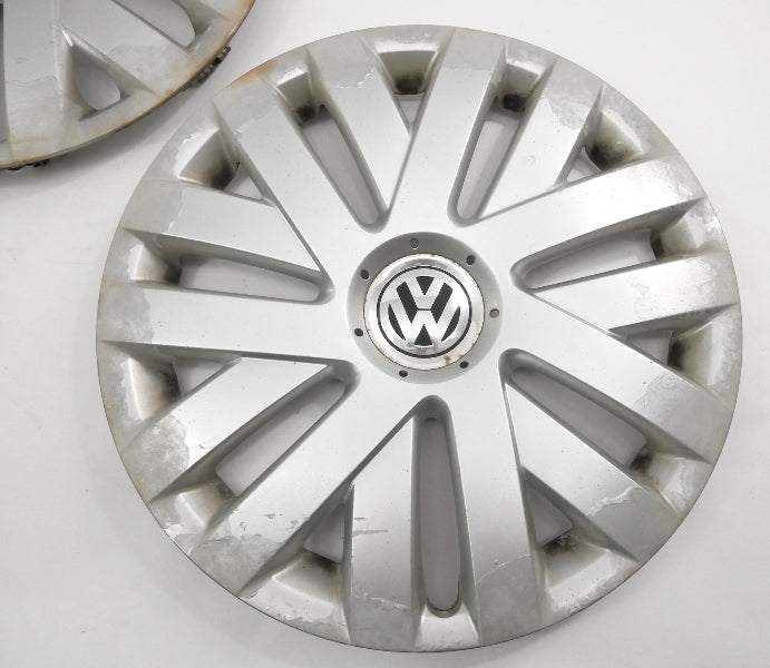 16" Hubcap Hub Cap Wheel Cover Set 99-18 VW Jetta Golf Beetle - 1K0 601 147 H