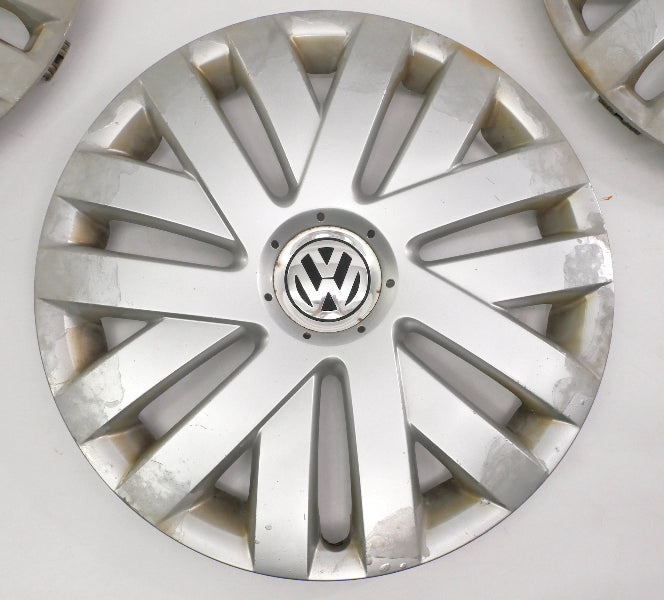 16" Hubcap Hub Cap Wheel Cover Set 99-18 VW Jetta Golf Beetle - 1K0 601 147 H