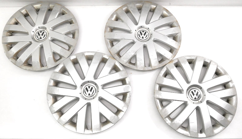 16" Hubcap Hub Cap Wheel Cover Set 99-18 VW Jetta Golf Beetle - 1K0 601 147 H
