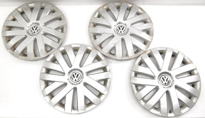 16" Hubcap Hub Cap Wheel Cover Set 99-18 VW Jetta Golf Beetle - 1K0 601 147 H