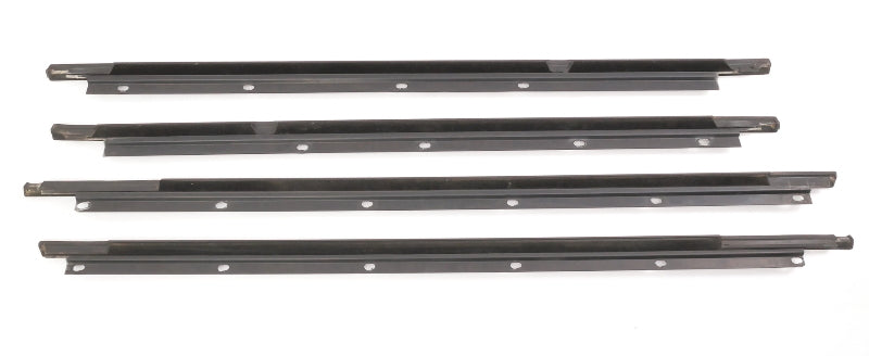 Black Lower Window Door Trim Set 09-14 VW Jetta Sportwagen - Genuine