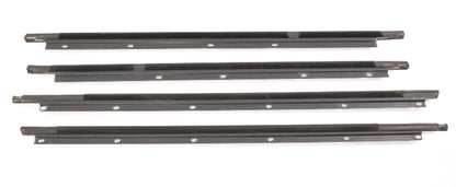 Black Lower Window Door Trim Set 09-14 VW Jetta Sportwagen - Genuine