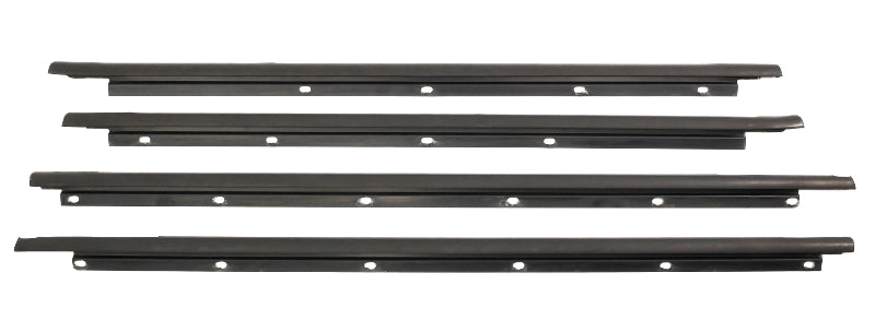 Black Lower Window Door Trim Set 09-14 VW Jetta Sportwagen - Genuine