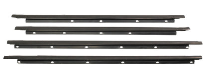 Black Lower Window Door Trim Set 09-14 VW Jetta Sportwagen - Genuine