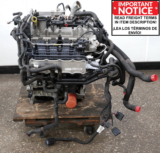 Engine Motor Long Block 13-16 VW Jetta 1.4T Hybrid MK6 CNLA 131k Miles