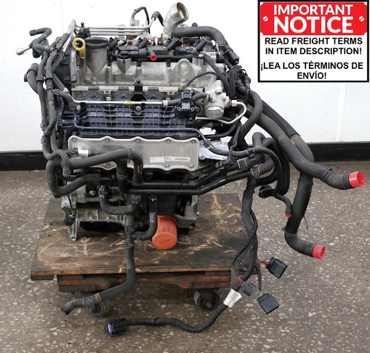 Engine Motor Long Block 13-16 VW Jetta 1.4T Hybrid MK6 CNLA 131k Miles