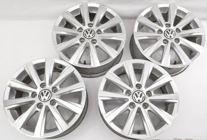15" Wheel Rim Set 05-18 VW Jetta Golf Rabbit Mk5 MK6 MK7 5x112 - 5C0 601 025 Q