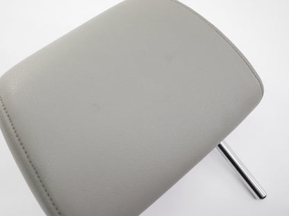 Rear Headrest Head Rest Set 02-05 Audi A4 S4 B6 Gray Leatherette - Genuine