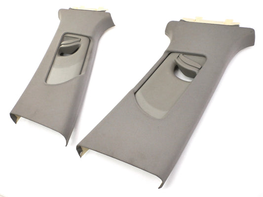 Interior B Pillar Trim Seatbelt Slider Set 02-05 Audi A4 B6 - 8E0 867 243 / 244