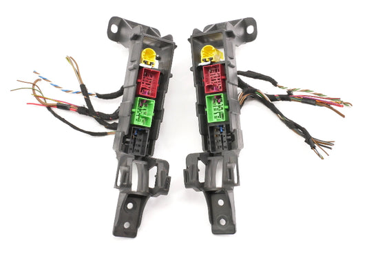 Under Seat Wiring Plugs Floor Pigtails Heated 02-05 Audi A4 S4 B6 - Genuine