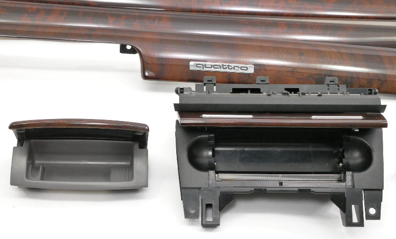 Interior Wood Dash Door Trim Set 02-05 Audi A4 S4 B6 Sedan & Wagon - Genuine