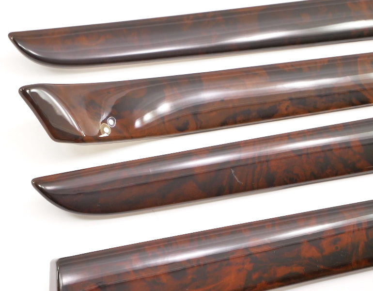 Interior Wood Dash Door Trim Set 02-05 Audi A4 S4 B6 Sedan & Wagon - Genuine