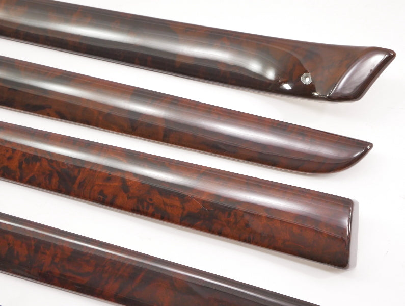 Interior Wood Dash Door Trim Set 02-05 Audi A4 S4 B6 Sedan & Wagon - Genuine