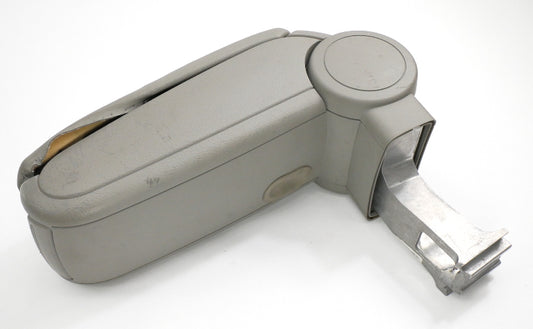 Center Console Armrest Arm Rest Cup Holder 02-05 Audi A4 S4 B6 Gray - Genuine