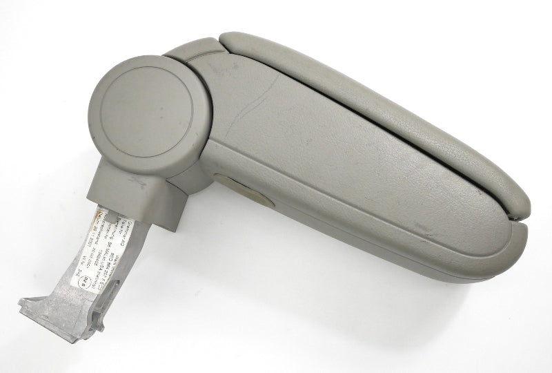 Center Console Armrest Arm Rest Cup Holder 02-05 Audi A4 S4 B6 Gray - Genuine