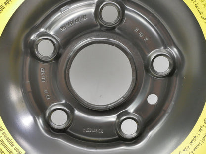 Spare Tire 15" Steel Wheel 05-14 VW Rabbit Golf Jetta Mk5 MK6 ~ 1K0 601 027 H