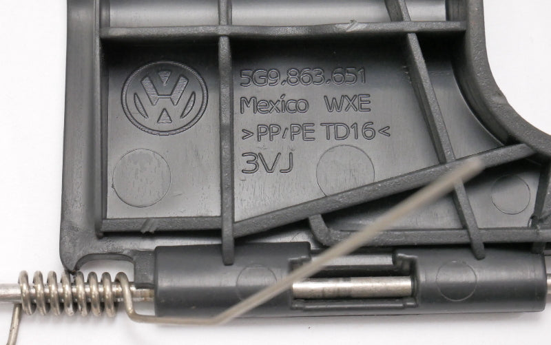 Lower Hatch Interior Latch Trim 15-19 VW Sportwagen Alltrack MK7 - 5G9 863 651