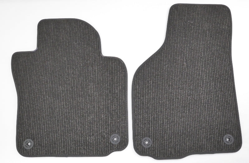 Floor Mat Carpet Set 05-14 VW Jetta Rabbit Golf GTI Sportwagen MK5 MK6 - Black
