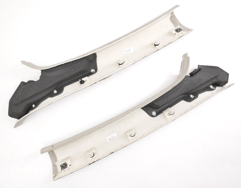A Pillar Interior Trim Set 09-14 VW Jetta Sportwagen MK5 Gray - 1K9 867 234 A