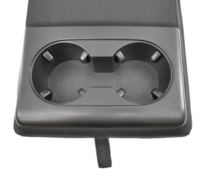 Rear Seat Armrest Ski Pass 10-14 VW Jetta Sportwagen MK6 Titan Black Cloth