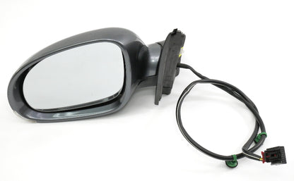 LH Side View Exterior Door Mirror 09-14 VW Jetta Sportwagen - LD7X Platinum Grey