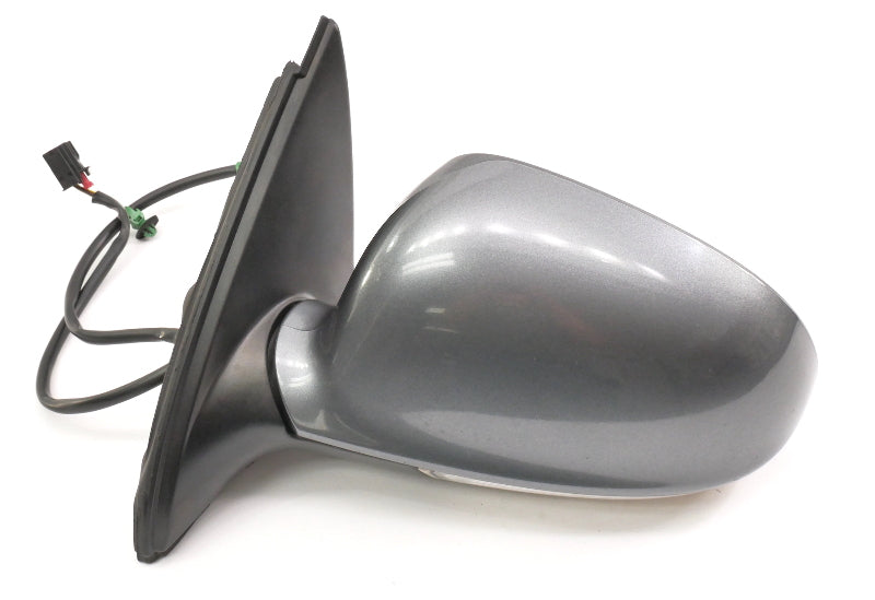 LH Side View Exterior Door Mirror 09-14 VW Jetta Sportwagen - LD7X Platinum Grey