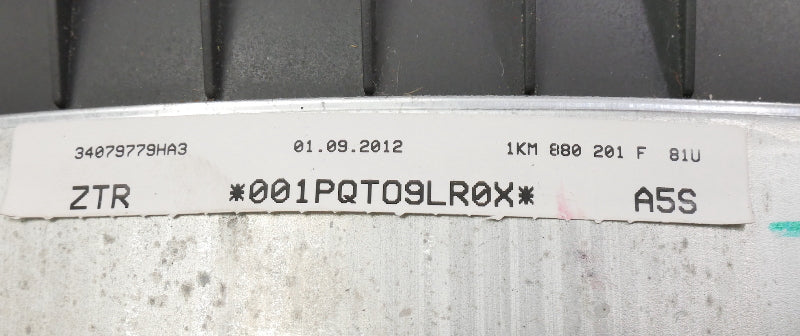 Driver Steering Wheel Airbag Air Bag 2013 VW Jetta Sportwagen MK6 1KM 880 201 F 81U