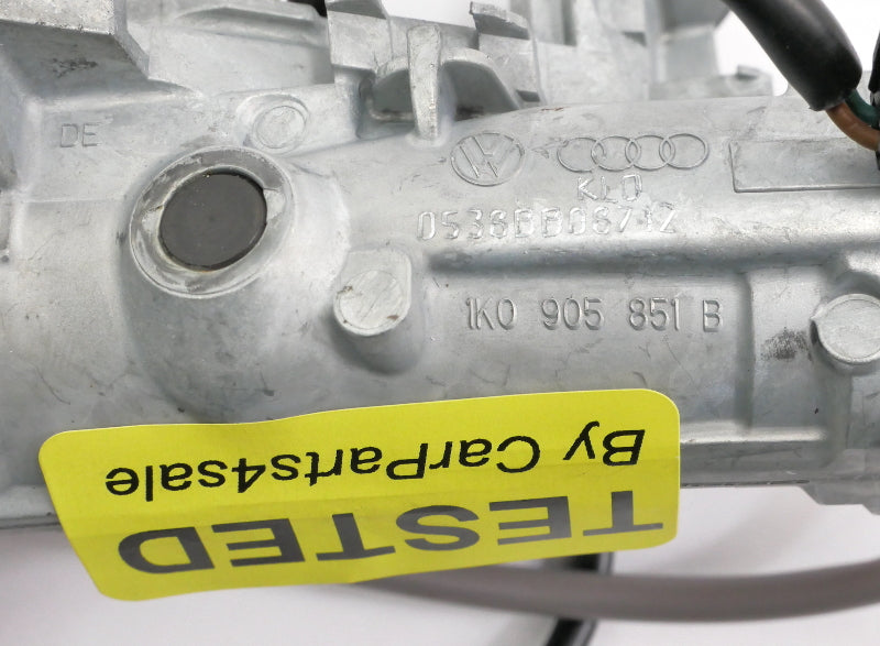 Lock Set Ignition Collar Door Key 10-14 VW Jetta Sportwagen MK6 1K0 905 851 B