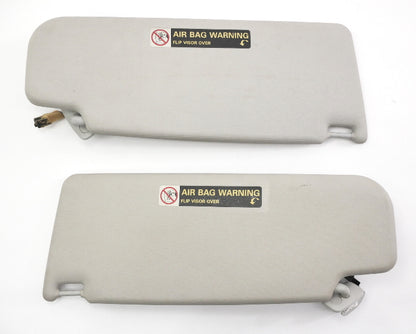 Sunvisor Sun Visor Set 99-05 VW Jetta Golf GTI MK4 Passat B5 Beetle Grey Genuine