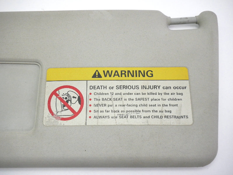 Sunvisor Sun Visor Set 99-05 VW Jetta Golf GTI MK4 Passat B5 Beetle Grey Genuine