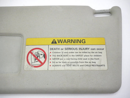 Sunvisor Sun Visor Set 99-05 VW Jetta Golf GTI MK4 Passat B5 Beetle Grey Genuine